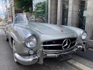 ！メルセデス夢工場 　再生新車！！完全レストア完成のご案内！　W１２１ １９０SL、左H、クーラー付、オリジナル仕上げのフルレストア。