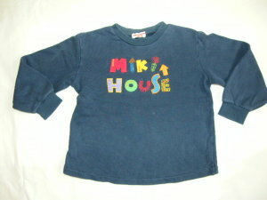 ★MIKIHOUSE ミキハウス★　110cm　紺色　長袖トレーナー