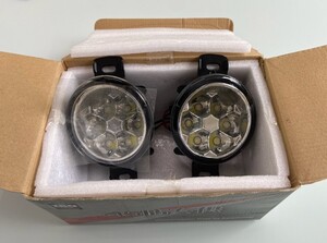 LED フォグランプ　フォグレンズ 汎用 ヘッドライト 2個セット 左右セット 未使用品