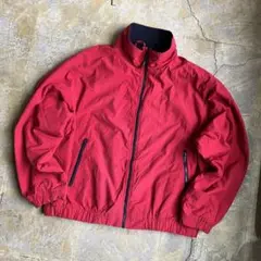 90S Eddie Bauer 短丈 ウォームアップジャケット エディバウアー