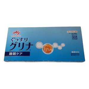 【未使用品】味の素 ぐっすり グリナ 睡眠ケア アミノ酸グリシン 30本 賞味期限:2026年10月 A79631RF