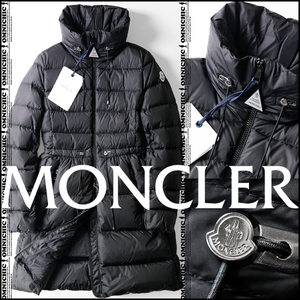 人気モデルMALBAN■国内正規品/新品【MONCLER】モンクレールダブルドローコード/エレガントなハイネックロングダウンコートジャケット2/L