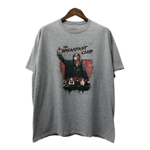 THE BREAKFAST CLUB ブレックファスト・クラブ 半袖Ｔシャツ ムービーT グレー (メンズ XL) Q6312