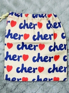 Cher リメイク巾着