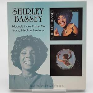 ⑤ SHIRLEY BASSEY / NOBODY DOES IT LIKE ME / LOVE , LIFE AND FEELINGS / 2 CD ｜ シャーリー・バッシー ｜ アール・アンド・ビー / R&B