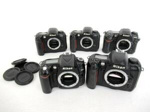 【Nikon/ニコン】巳④130//D200/D100/D90 ボディ/5台