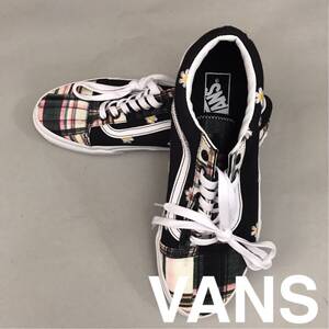 【新品未使用】バンズ VANS オールドスクール OLDSCHOOL フラワープライド パッチワーク ローカット 紐 シューズ スニーカー 27.0cm ＠★