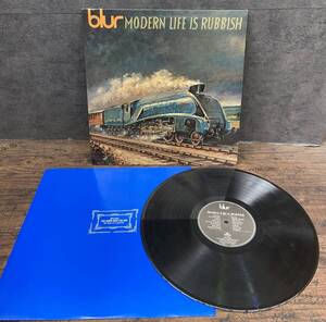 S-54◆LP盤 Blur MODERN LIFE IS RUBBISH 12インチレコード UK FOODLP9 ブラー 洋楽