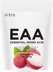 03 ライチ 520g VITAS（バイタス）EAA ライチ風味 520g BCAA 必須アミノ酸9種類配合