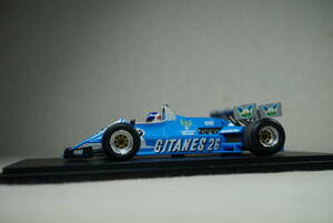 1/43 タバコデカール加工 モナコ ボーゼル spark Ligier JS21 #26 Boesel 1983 Monaco リジェ ジタン GITANES ハイドロニューマチック