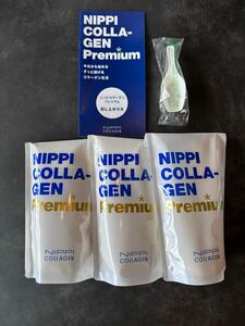 3袋 プレミアム ニッピコラーゲン プレミアム 100g コラーゲン ペプチド NIPPI COLLAGEN Premium にっぴ