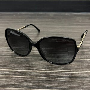 CHANEL シャネル ココマーク ゴールド サングラス 5210-Q-A c.501/3C 57□17 135 3N 度無し　022106w/T9（60）