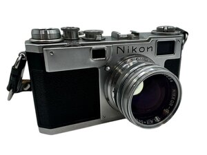 Nikon S2 ニコン NIKKOR-SC 1:14 f=5cm Nippon Kogaku ニコン レンジファインダー 本体 ボディ フィルムカメラ 部品取り 交換 ジャンク