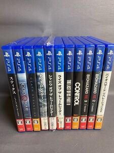 ☆ PS4ソフト ソフト ゲーム　バイオハザードなど　まとめ売り