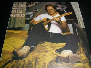 マール・ハガード ビッグ・シティ カントリー ウエスト・コースト プログレッシヴ オリジナル 紙ジャケ 美品 Merle Haggard Big City