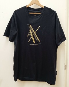 ARMANI EXCHANGE Tシャツ サイズXL 黒 ブラック