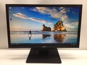 Acer Essential V226HQL 54.6 cm (21.5インチ) 1920 x 1080 ピクセル フルHD ブラック【中古品】