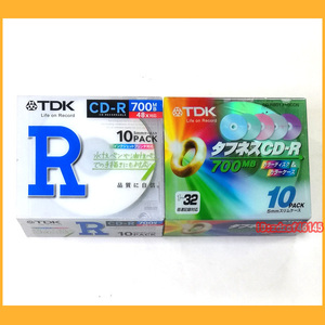 ●メディア●CD-R 700MB まとめて20枚 新品未開封 TDK インクジェット カラーディスク●