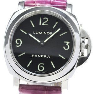 パネライ PANERAI PAM00112 ルミノールベース 手巻き メンズ _816448