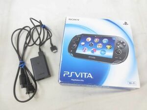 【同梱可】中古品 ゲーム PS Vita 本体 PCH-1000 クリスタルブラック 動作品 メモリーカード 8GB 箱あり