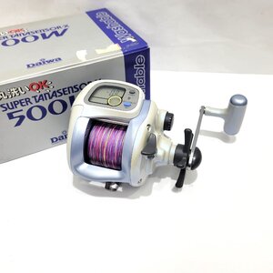 ★Daiwa　ダイワ　スーパータナセンサー　X　500W　船釣り　通電確認　現状品★004707