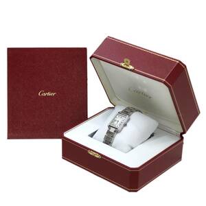 Cartier / カルティエ タンク ソロ レディース クォーツ時計 W5200013 SS 保証書 説明書 箱 コマ×2 NO Bランク