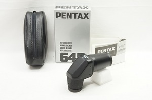 【適格請求書発行】美品 PENTAX ペンタックス レフコンバーター645 アングルファインダー 元箱付【アルプスカメラ】240420o