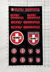 BONES SWISS BEARING 15Cutステッカー ボーンズ スイス ベアリング 15カットステッカー