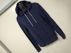 kkaa1865 ■ GAP ■ パーカー ニット セーター トップス フーディー プルオーバー コットン 紺 ネイビー M