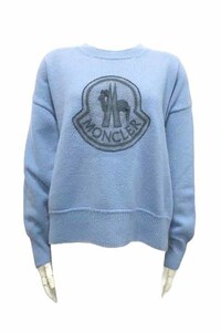 【中古】MONCLER モンクレール トップス LOGO EMBROIDERED SWEATER C-TIND-19-187 ニット サイズM お値下げ品