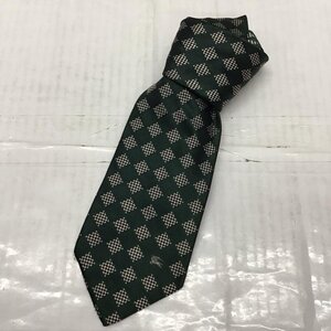 BURBERRY 表記無し バーバリー ネクタイ ネクタイ シルク イタリア製 Necktie 緑 / グリーン / 10113400