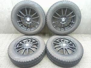 2105061・レンブラント 【アルミ ホイール】 14インチ 14×5.5J +45 4穴 PCD:100 165/70R14 スタッドレス アクア ヴィッツ ワゴンＲソリオ