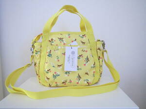 ■極上美品■完売品■LESPORTSAC レスポートサック■定価12,500円■YUCCA YELLOW BOUQUET■SMALL JENNI■2way ミニトートバッグ■