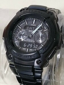 CASIO カシオ G-SHOCK MTG-1500B-1A1JF 電波ソーラー 中古 動作品