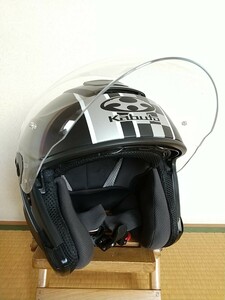 OGK Kabuto ASAGI Mサイズ インナーサンシェード・オープンフェイス ジェット ヘルメット