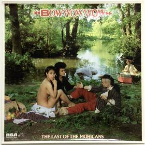 【ポスター】 BOW WOW WOW 1982年 USA製 ポスター THE LAST OF THE MOHICANS 56×56センチ バウワウワウ PUNK NEW WAVE マネ 草上の昼食