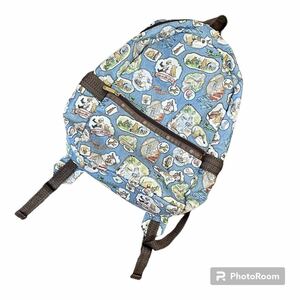 LeSportsac レスポートサック　CLASSIC POOH クラシックプー　Disney ディズニー　クマのプーさん　プー　リュック　バックパック　総柄