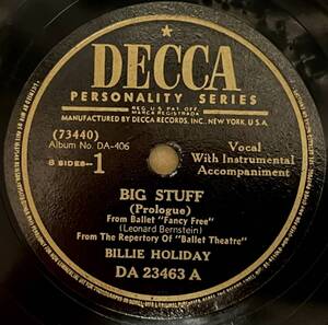 BILLIE HOLDAY DECCA Bug Stuff