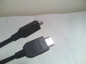 SONY　マイクロHDMI〜HDMI　ケーブル　約1.05m