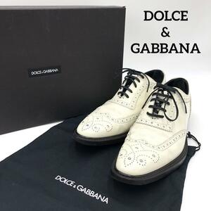 『DOLCE & GABBANA』ドルチェ&ガッバーナ (37.5)エナメル革靴