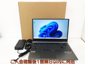 【1円】ゲーミングノートPC 15.6型FullHD Windows11 Ryzen7 4800H GTX1650Ti メモリ16GB SSD500GB 無線 動作確認済 D05-754jy/G4