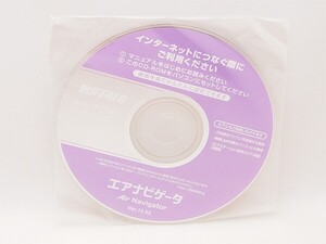 BUFFALO AirNavigator Ver 12.52 CD-ROM エアナビゲータ バッファロー 無線LANルーター 管11394