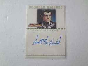 スタートレック Star Trek Nemesis: Romulan History Series RA8 Scott MacDonald as N