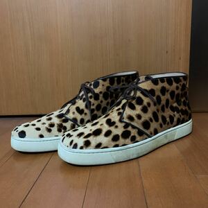 希少『Christian Louboutin』ハラコスニーカー クリスチャンルブタン スニーカー ブーツ ラグジュアリー