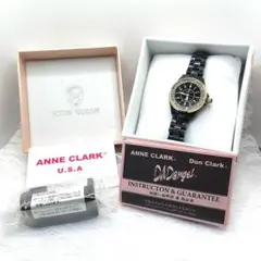 【未使用稼働品】ANNE CLARK アンクラーク　ユニセックス腕時計