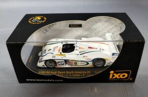 『ixo イクソ 1/43 アウディ R8 Sport North America #6 ル・マン2003』/函付き/Y3983/fs*23_2/62-02-2B