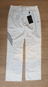 新品 adidas ゴルフ パンツ O XL LL 白 ホワイト アディダス ストレッチ 即決