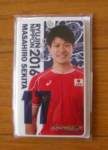 ★新品　全日本男子バレーボール　関田誠大選手　パスケース　2016　龍神NIPPON　RYUJIN　NIPPON　Tezuka　Productions