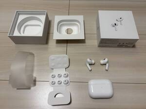 【ほぼ未使用】AirPods Pro第2世代 、MQD83J/A、Model A2698、FindMy機能解除済み