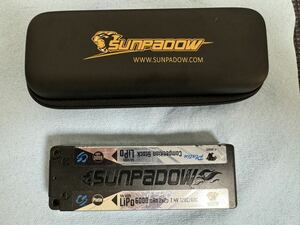 ② SUNPADOW 6000mah 2s2p 7.4v 120c/60c プラチナ